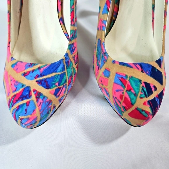 Michael Antonio Multicolor Pumps Size 8.5 - Picture 4 of 9